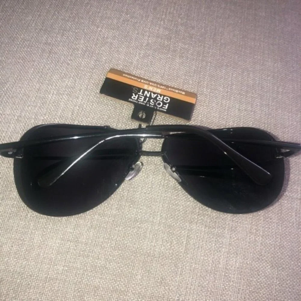 Foster Grant Grants‎ Men’s Sunglasses Maxblock Zorona Black NWT